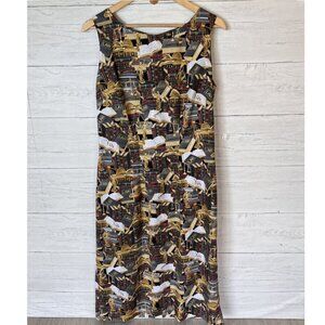 Dress Womens Size 14-16 Homemade Law & Justice Novelty Sheath True Crime